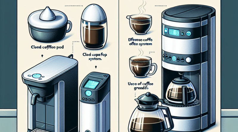 Pod coffee maker vs. drip coffee maker